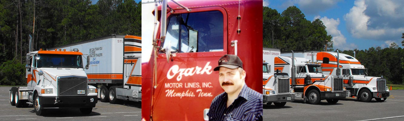 Truck Driving School Graduate Clarke E Trivett: August 2002