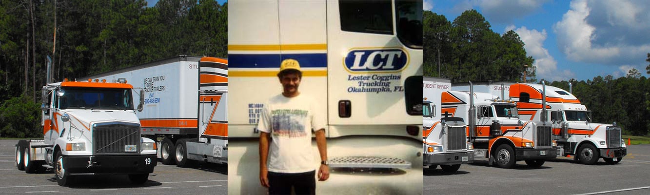 Truck Driving School Graduate Donald Evey: April 2002