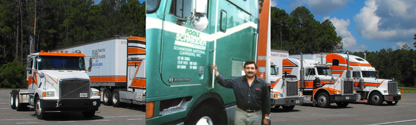 Truck Driving School Graduate Maqsood Janjua: January 2002