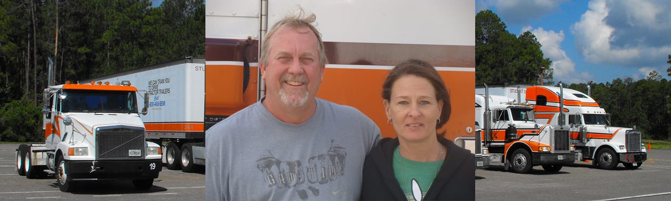 Truck Driving School Graduate Michael and Mary Gambrell