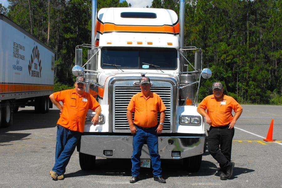 CDL instructors at our training complex