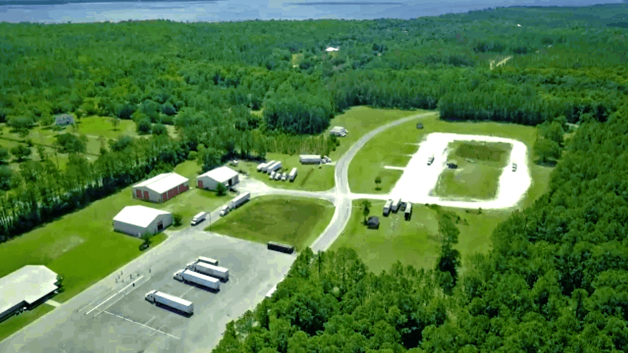 Aerial View of our 350-acre training complex
