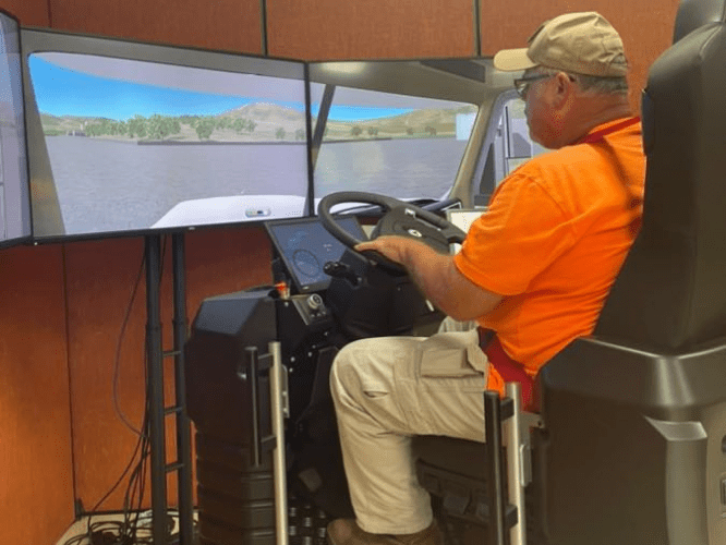 CDL Simulators help prepare you for taking the CDL test