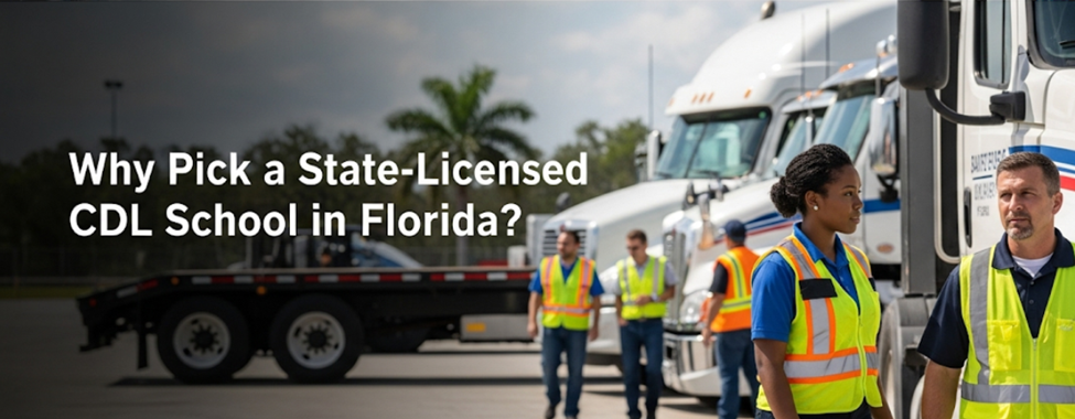 Why Pick a State-Licensed CDL School in Florida?