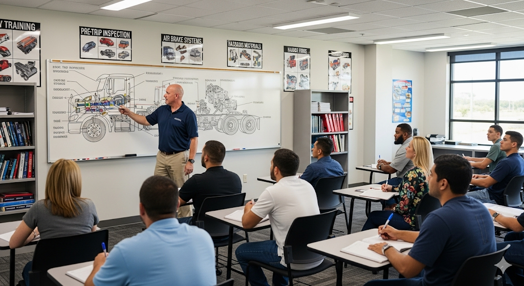 Step-by-Step Guide to CDL Class A and B Training in the Jacksonville, FL Area
