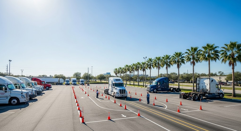 Where to Pass Your 3rd-Party CDL Exam in the Jacksonville, FL, Area