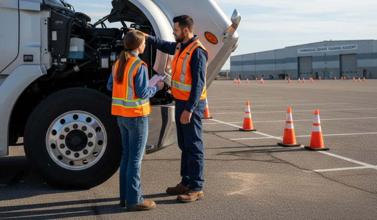 The Benefits of Hands-On CDL Training for Aspiring Truck Drivers